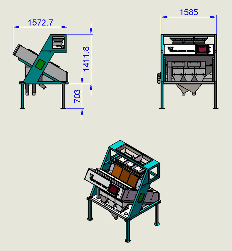 Advanced Multifunction Arabic Gum Color Sorter With Good Performance