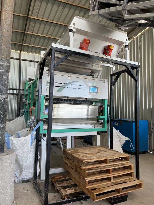High Accuracy Multifunction Color Sorter For Cullets with Voltage 110-220V/ 50-60HZ