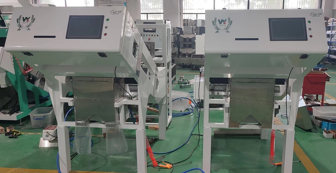 Wenyao 1 Chute 500kg/h High Output CCD Color Separator Roasted Coffee Beans Color Sorting Machine Green Bean Color Sorter