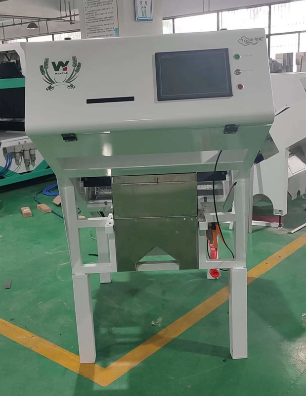 Wenyao 1 Chute 500kg/h High Output CCD Color Separator Roasted Coffee Beans Color Sorting Machine Green Bean Color Sorter
