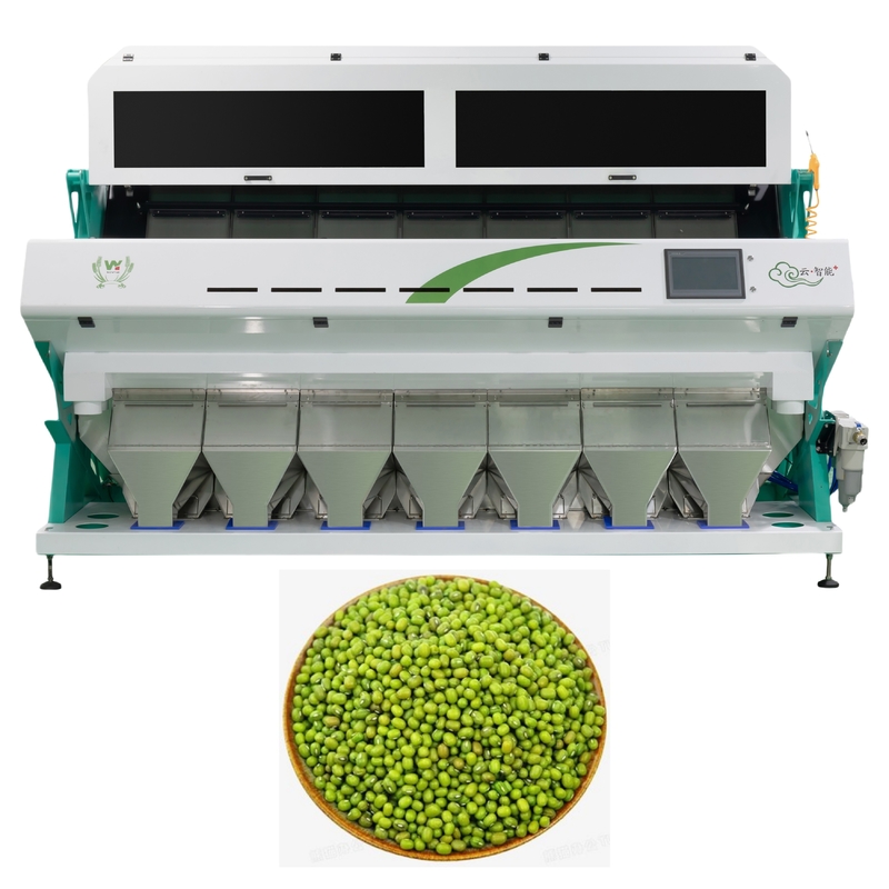 Wenyao 7 Chute Manufacturer Color Selecting Machine Mung Bean Color Sorter