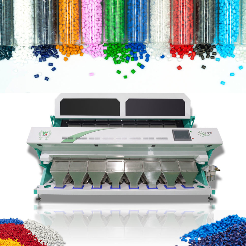 Wenyao 8 Chute High Sorting Accuracy Color Sorting Machine Recycled Plastic Color Sorter