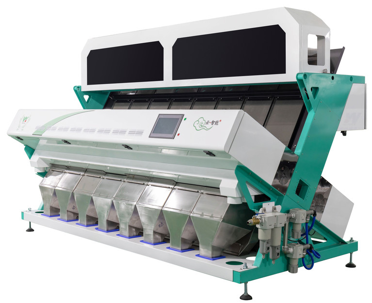 Cashew Nut Color Sorting Machine CCD Camera Intelligent Color Sorter For Nuts Beans