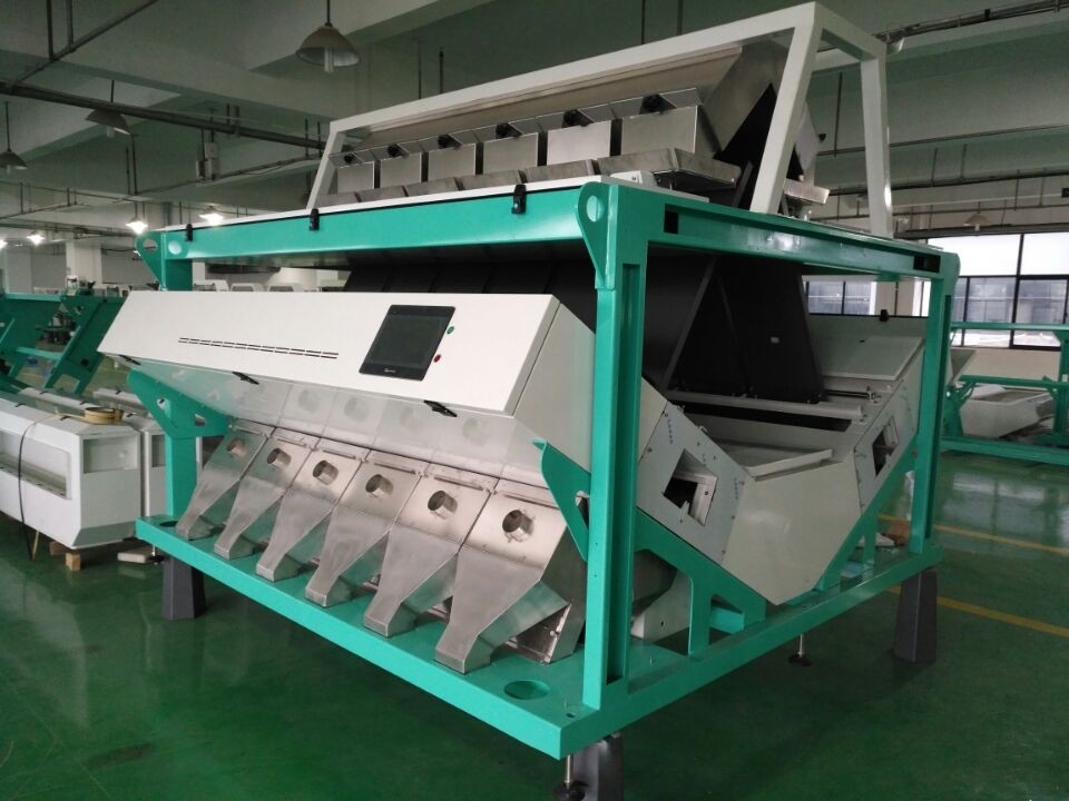 Wenyao 12 Chute Large Capacity Wheat Color Sorting Machine Automatic Grain Color Sorter