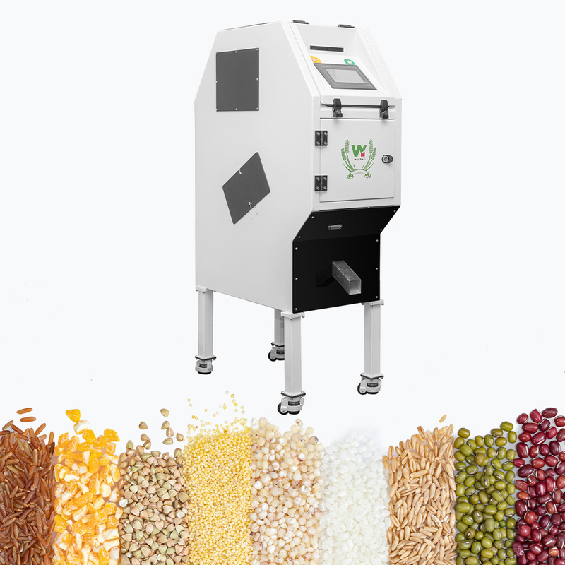 Wenyao 50-500kg/H Newest Best Windows System Intelligent Optical Grain Rice Wheat Plastic Nut Coffee Beans Color Sorter Sorting Machine Seed Color Sorter
