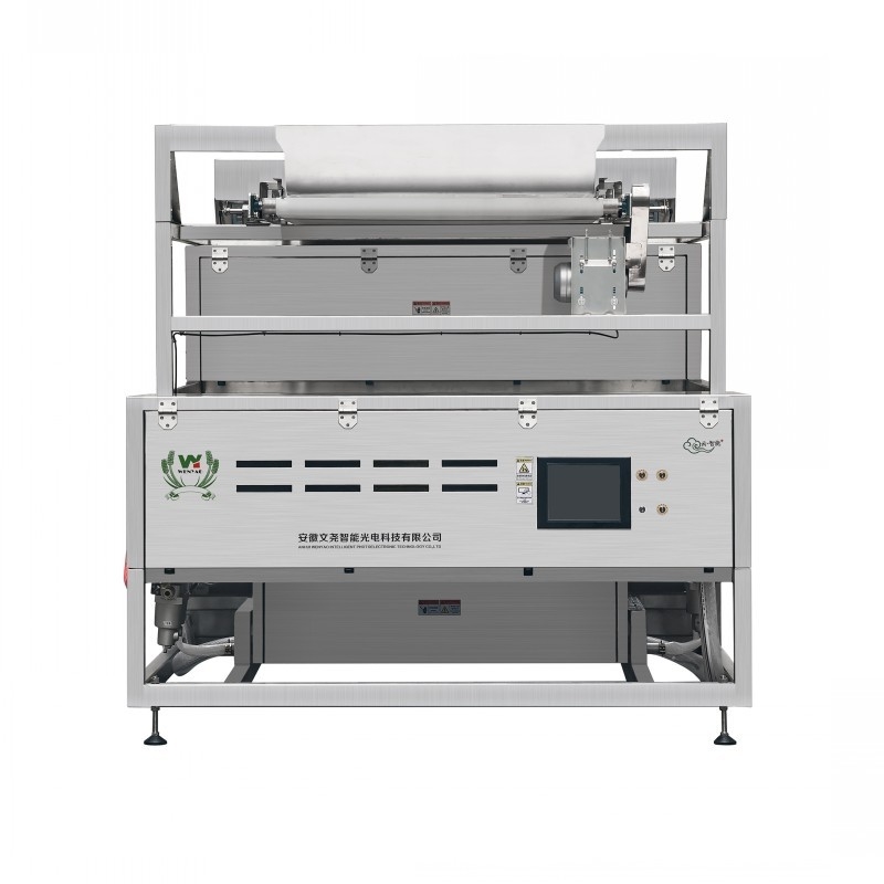 WenYao New Wet Recycled Amber Glass Color Sorting Machine Line Glass Cullet Color Sorter Machine Line for Broken Glass