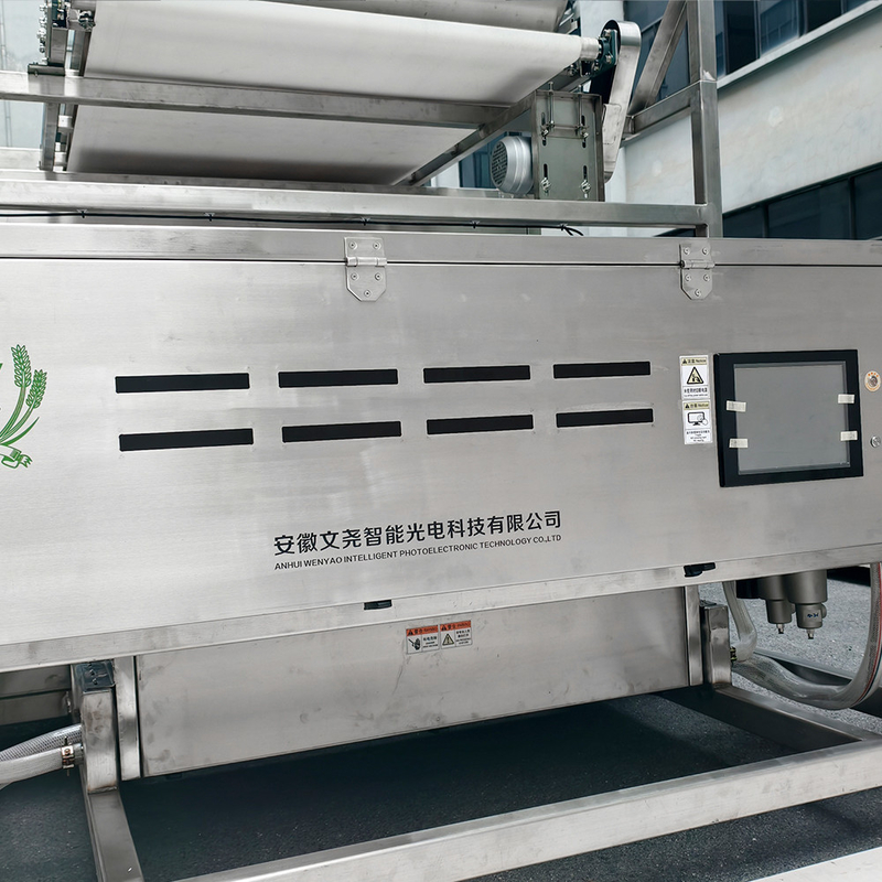 Wenyao Waterproof 304 Stainless Steel High Resolution Wet Glass Optical Sorting Machine Color Sorter for Waste Glass