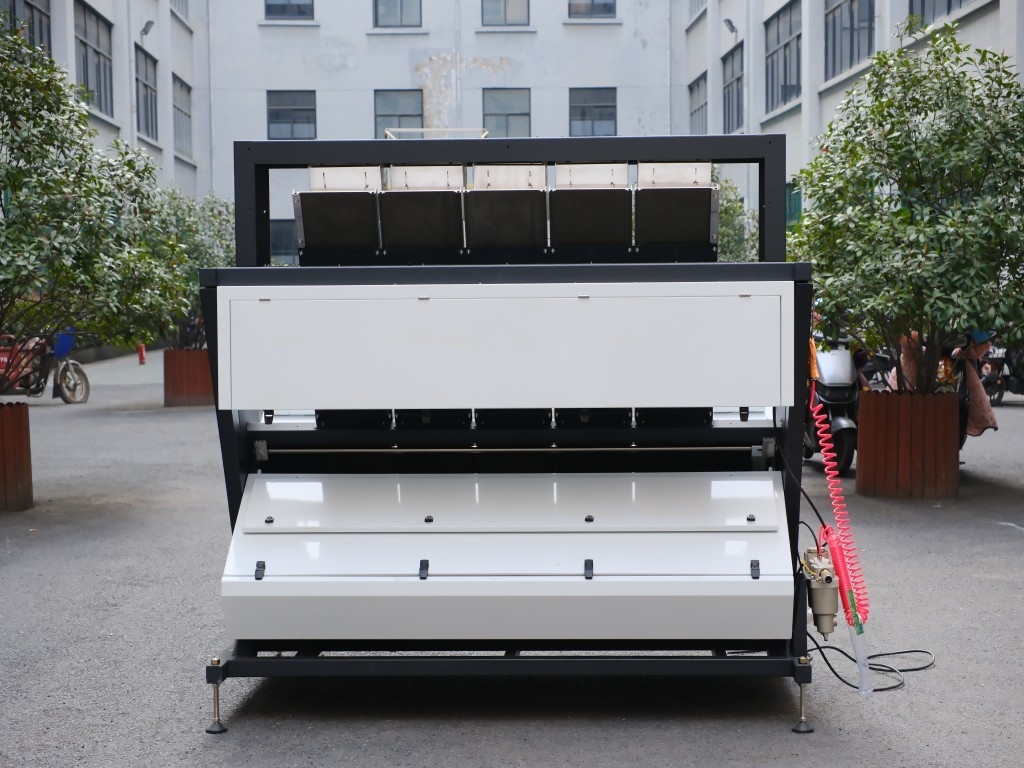 Big Capacity Macadamia Nuts Sorting Machine Open Pistachios Nut Shell Machine Almond Crushing Machine Color Sorter