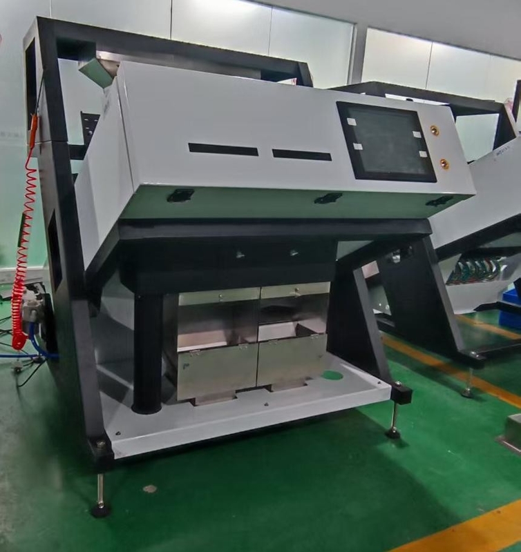 Easy To Operate Coffee Color Sorter Machine With Stainless 304 Food Grade Hopper