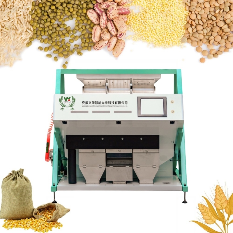 Wenyao 3 Chute Intelligent Corn Bean Cardamom Color Sorter Machine
