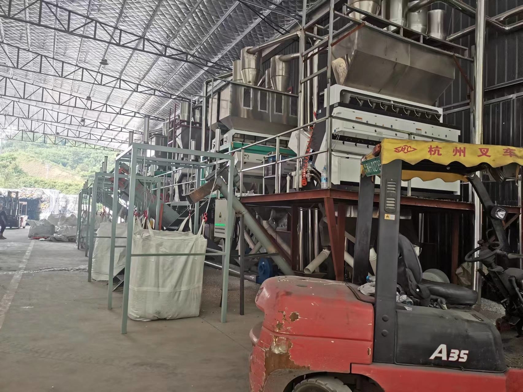 Weanyao High Efficient Polymer Sorter Machine PET Bottle Flakes Plastic Color Sorter Machine