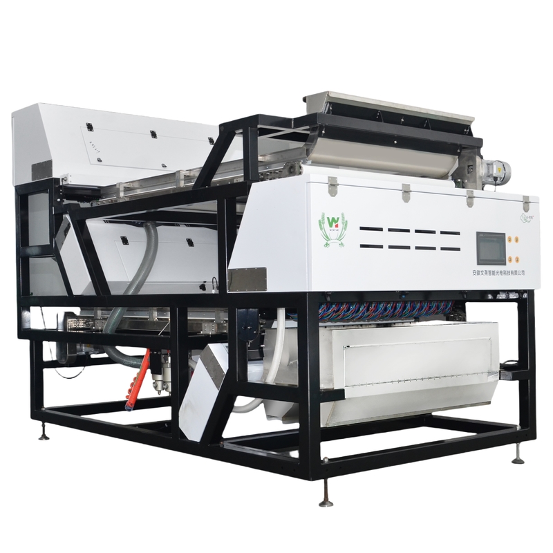 High Capacity Wenyao Double Layer Belt Dry and Wet Ore Stone Mineral Color Sorter Machine with Ejector SMC 16 Holes Nozzles