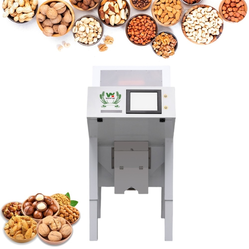 Wenyao Intelligent Chute Style Nut Shell and Kernel Separating Machine Nut Color Sorter Machine 64 Channels