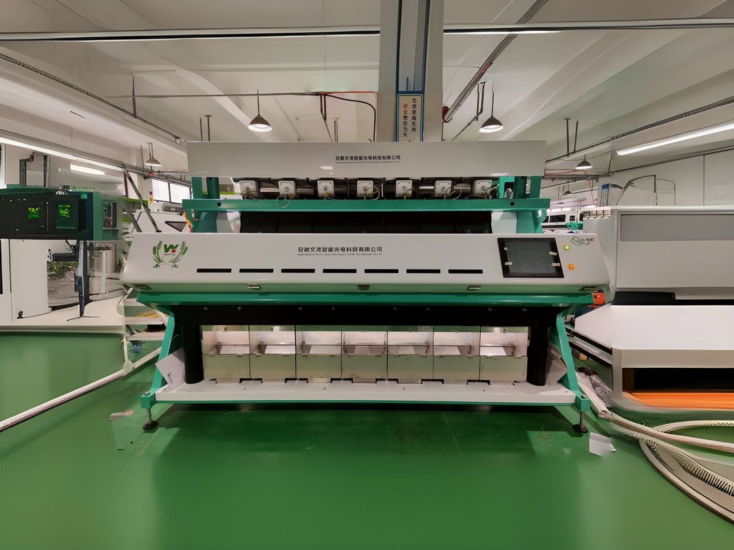 Automatically 7 Chute Style High Technology AI Color Sorter Machine with 99.99% Sorting Accuracy and Toshiba CCD Sensor