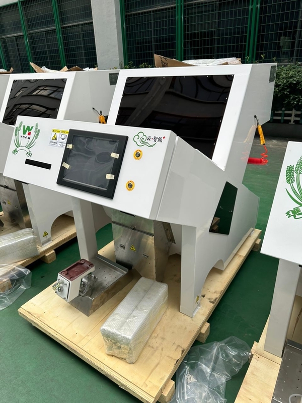 Wenyao Groundnut Color Sorter Machine 1 Chute Peanut Corn Optical Sorting Machine For Dried Apricots