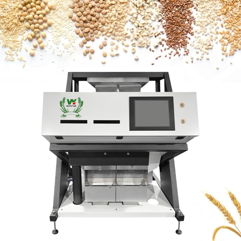 Wenyao 2 Chute 128 Channels Intelligent Coconut Granules Color Sorting Machine