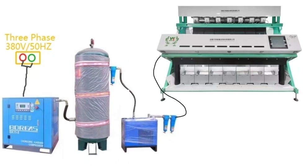 Wenyao Automatic And Efficient Plastic Flakes And Plastic Granules PET PVC Color Sorting Machine