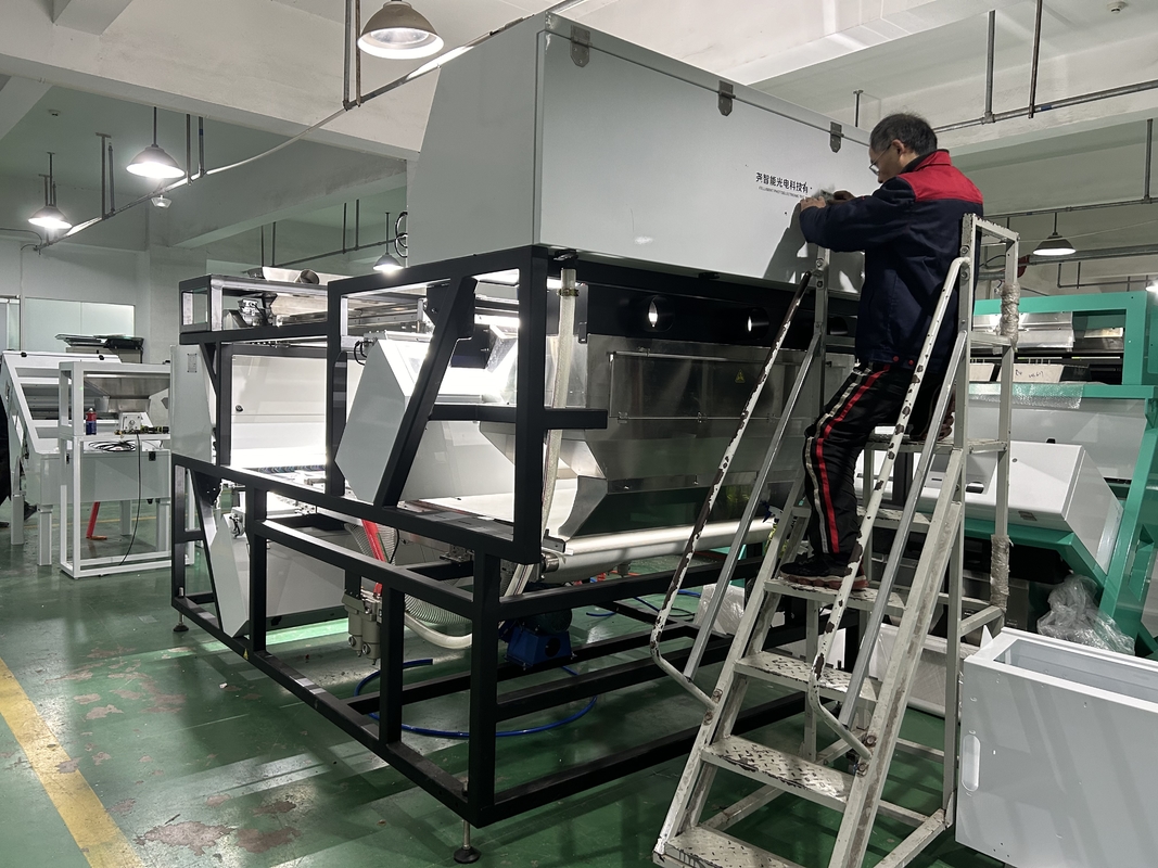 Double-Layer Broken Glass Bottles CCD Colour Sorter Glass Color Sorter Sorting Machine