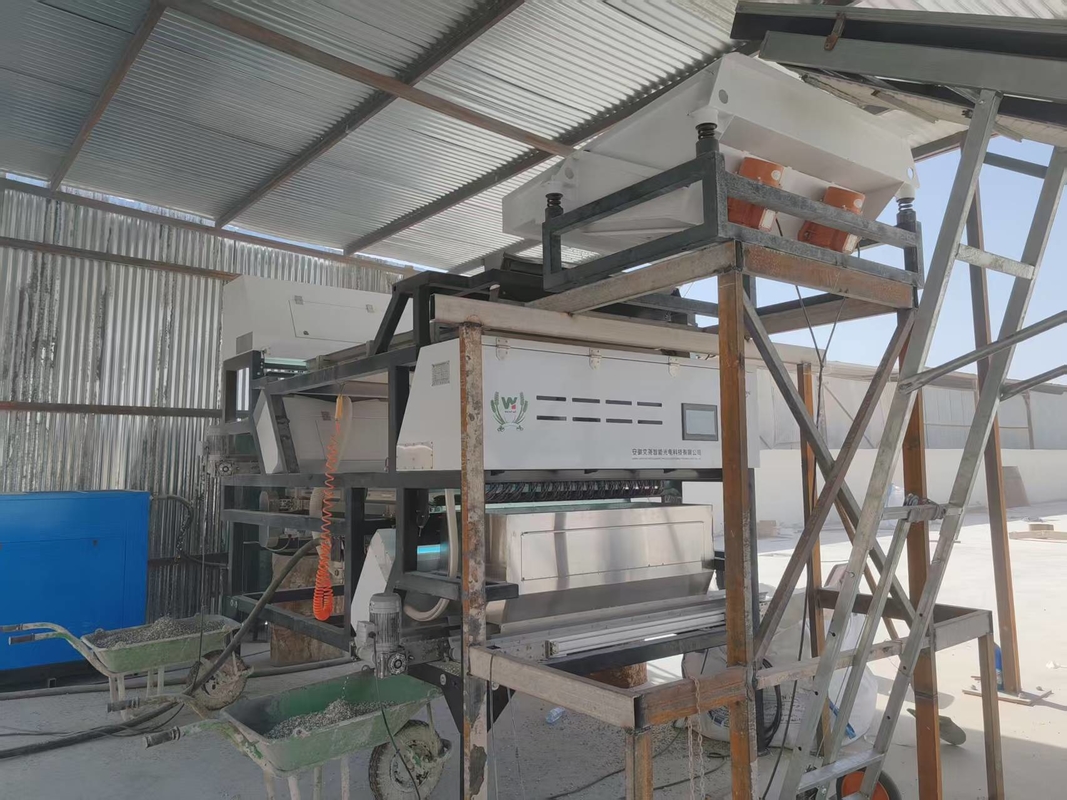 Double-Layer Broken Glass Bottles CCD Colour Sorter Glass Color Sorter Sorting Machine