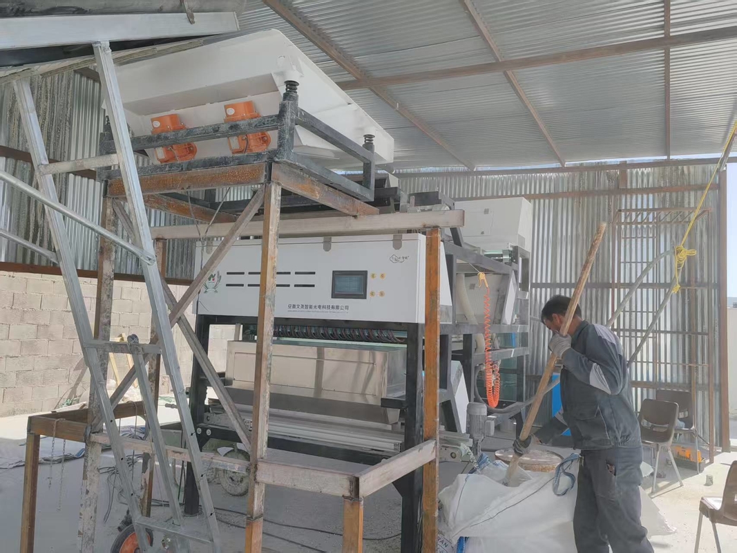 Double-Layer Broken Glass Bottles CCD Colour Sorter Glass Color Sorter Sorting Machine