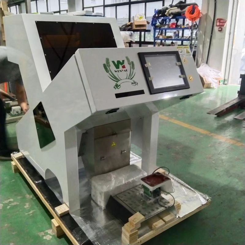 WENYAO 1 Chute Optical Color Sorting Machine Dehydrated Dried Chestnuts Color Sorter