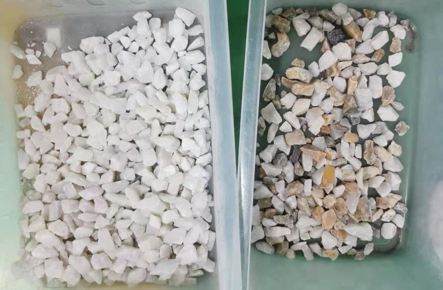 Belt Type Quartz Stone Potassium Feldspar Calcite Limestone Barite Rock Color Sorter Ore Colour Sorter