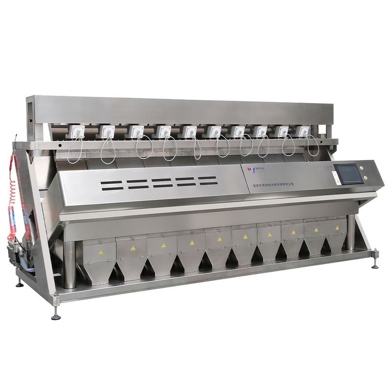 Factory Supply Stainless Steel 316L Optical Sorting Machine CCD Industry Color Sorter Salt Cleaning Separator High Precision
