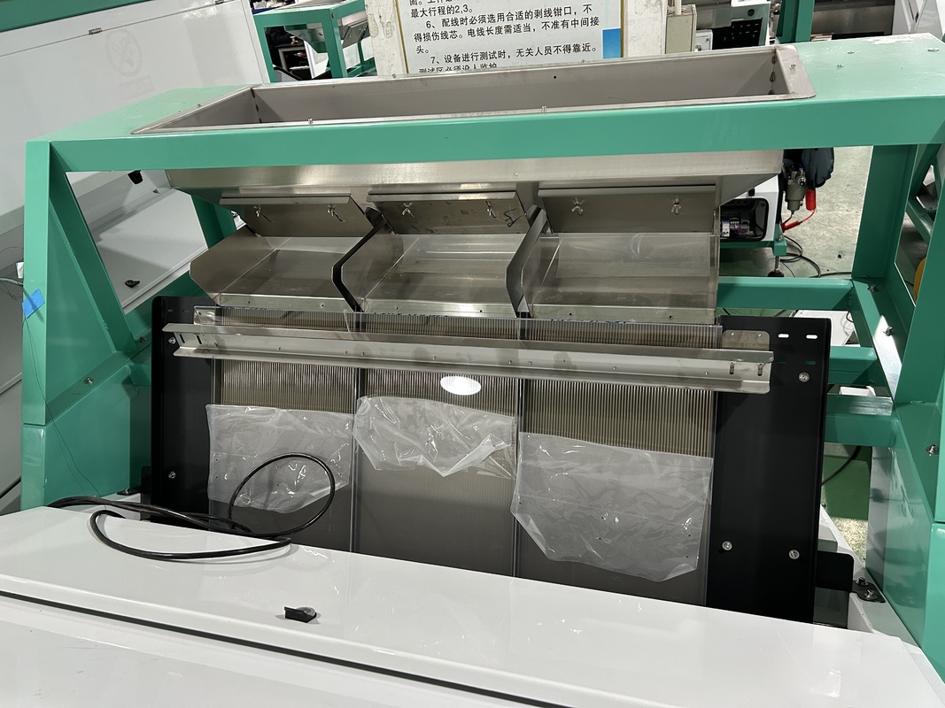 Industrial Machinery Food & Beverage Machinery Color Sorter WENYAO 3 Chutes Optical Color Sorter Caraway Coriander Seeds Grass Seeds Color Sorting Machine