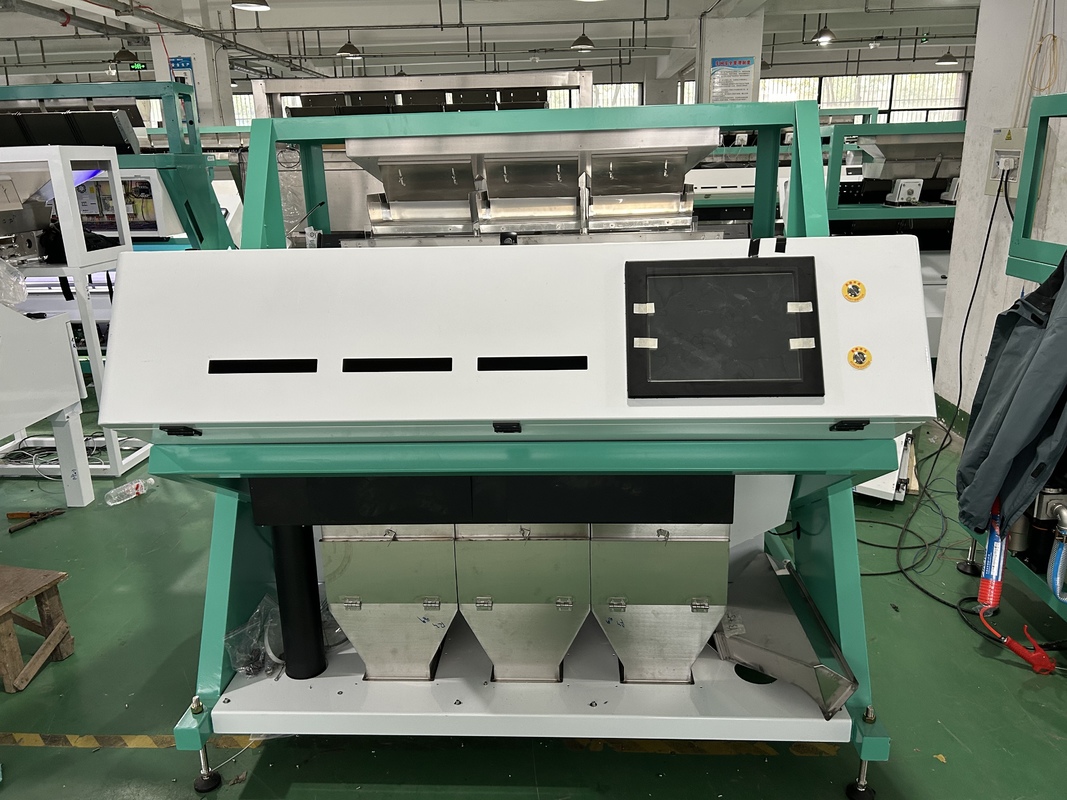 Industrial Machinery Food & Beverage Machinery Color Sorter WENYAO 3 Chutes Optical Color Sorter Caraway Coriander Seeds Grass Seeds Color Sorting Machine