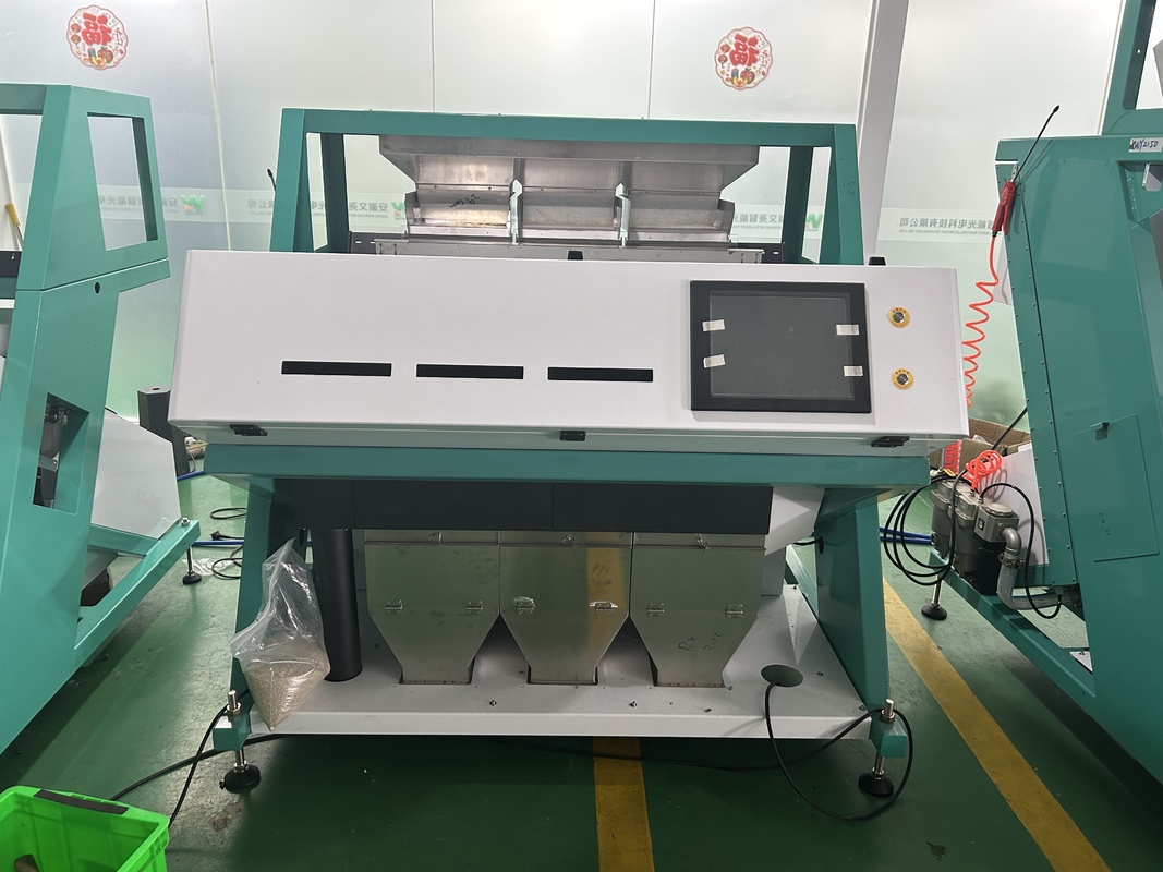 Industrial Machinery Food & Beverage Machinery Color Sorter WENYAO 3 Chutes Optical Color Sorter Caraway Coriander Seeds Grass Seeds Color Sorting Machine