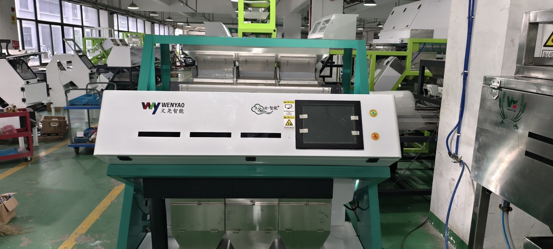 Industrial Machinery Food & Beverage Machinery Color Sorter WENYAO 3 Chutes Optical Color Sorter Caraway Coriander Seeds Grass Seeds Color Sorting Machine