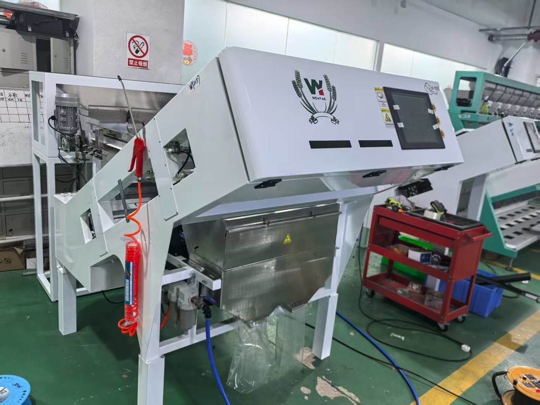 Optical Peanut Macadamia Pistachio Grading Machine Functional Color Sorter for Nuts Blueberry Coffee Cherries