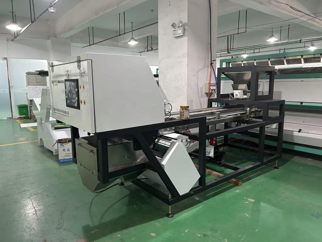 Optical Color Sorter Peanut Sunflower Seed Walnut Cashew Nut Kabkab Dates Colour Separator Machine