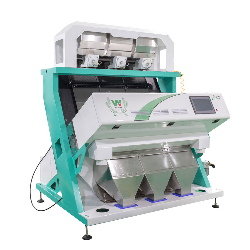 CCD Color Sorter for Peanuts Almonds Walnuts Intelligent Color Sorting Machine With High Accuracy
