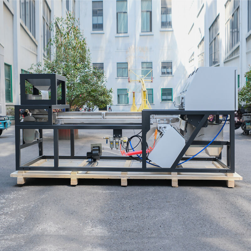 Wenyao Heavy Duty Intelligent Color Sorter Machine with RGB CCD Camera for Chili Pepper Garlic Sorting and 1000-1500 kg/h Output with Wifi Remote Control