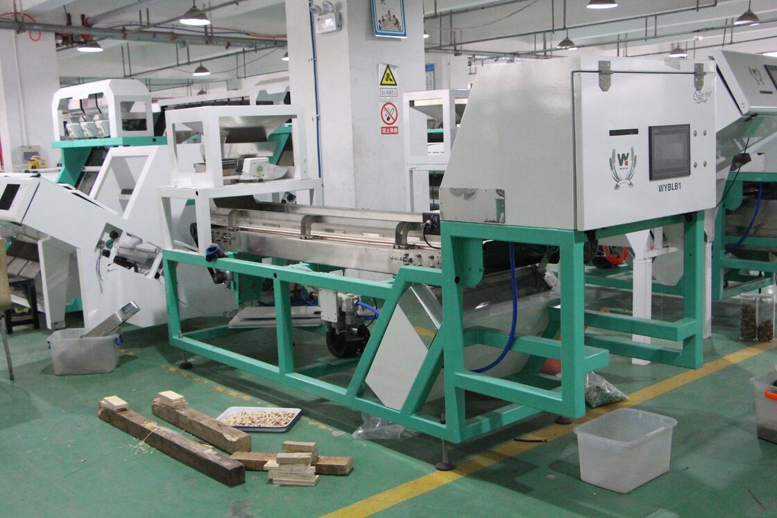 Wenyao Automatic Nut Sorter with TOSHIBA CCD Sensor, Stainless 304 Food Grade Hopper and Wifi Remote Control for High Efficiency Nut Sorting