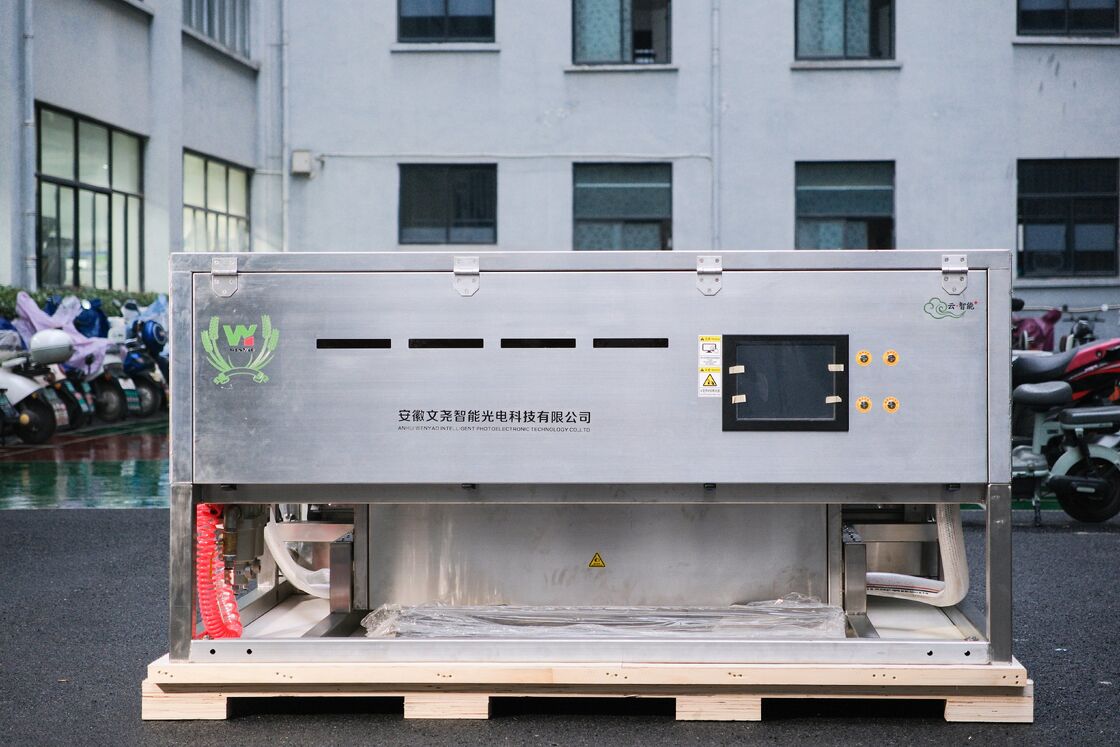 Wenyao Juniper Berry Color Sorter Wide Belt Stainless Steel Blueberry Strawberry Raspberry Color Sorting Machine Factory Price with CE Certificate Remote Control