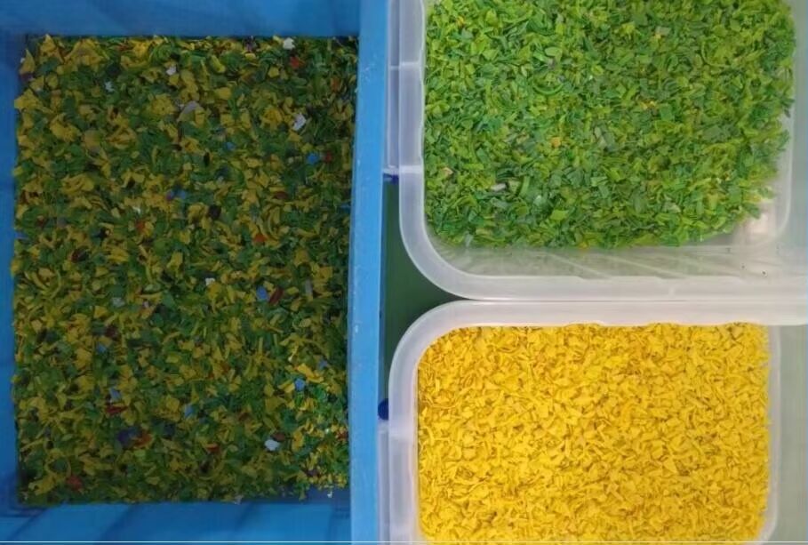 Intelligent Plastic Color Sorter Suitable for PET, PC, HDPE, PVC  Flakes Color Sorter  Machine