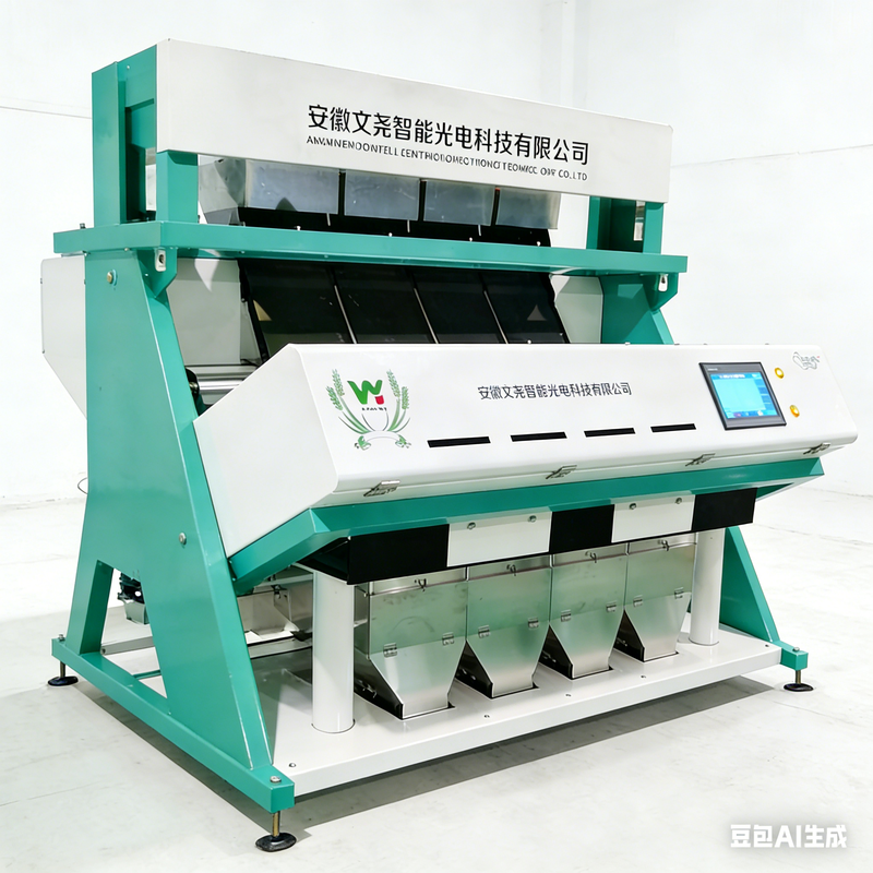 WENYAO Adjustable Parameters 64 Channels High Efficiency Working Nut Color Sorter for Pine Nut