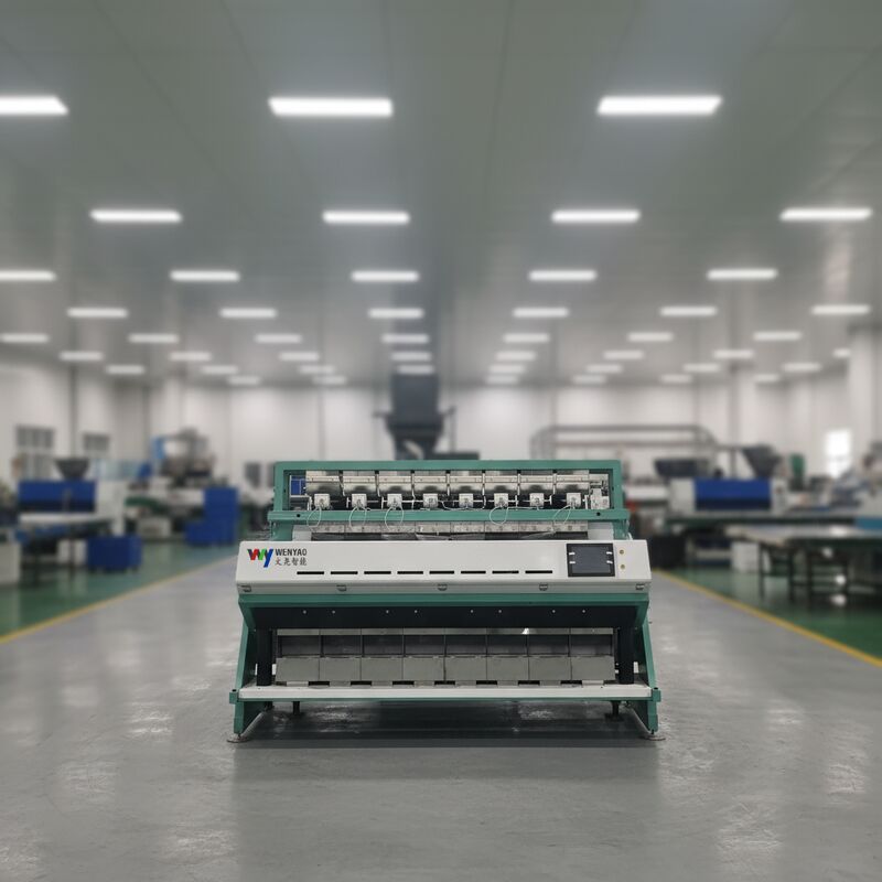 WENYAO 8 Chutes Pulses Sorting Machine for Lentil Chickpea Optical Beans Color Sorter for Sale