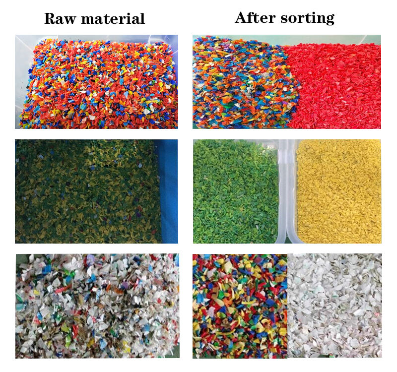 WENYAO Precision Plastic Color Sorter 99.99% Accuracy for Micro Plastic Granules CE Plastic Colour Sorting Machine