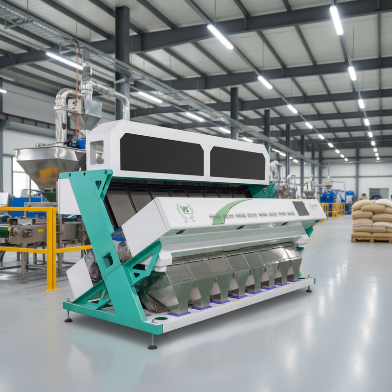 Wenyao Plastic Color Sorter Machine with 99.99% Sorting Accuracy 8 Chutes 512 Channels and Japan Toshiba CCD Sensor