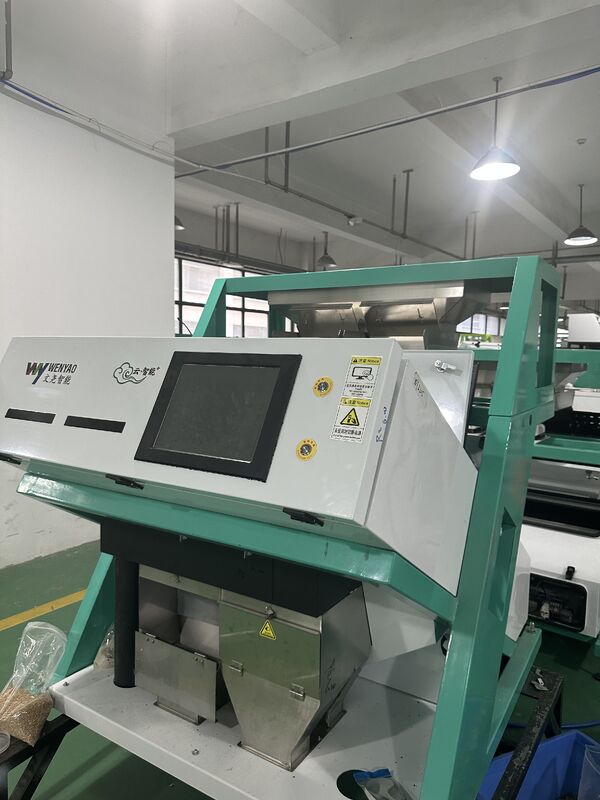 WENYAO CE Certified 3 Channels Intelligent Optical Colour Sorting Machine High Precision for All Kinds Dry Nuts Grading