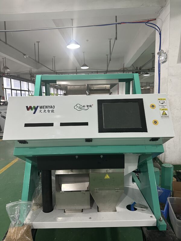 WENYAO CE Certified 3 Channels Intelligent Optical Colour Sorting Machine High Precision for All Kinds Dry Nuts Grading