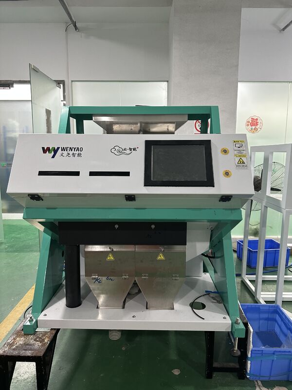 WENYAO CE Certified 3 Channels Intelligent Optical Colour Sorting Machine High Precision for All Kinds Dry Nuts Grading