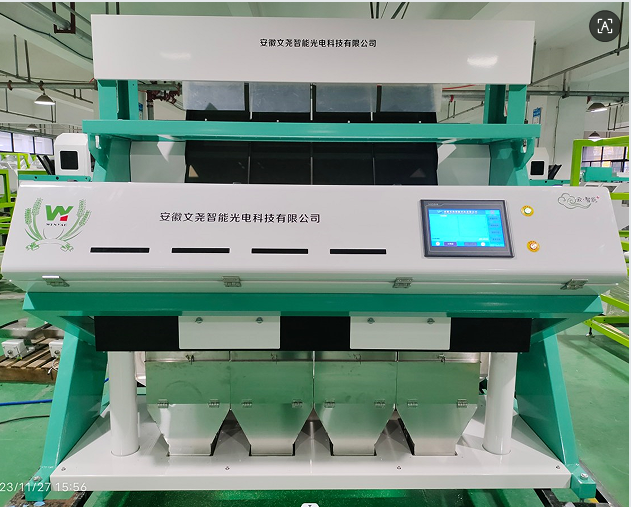 Wenyao Advanced Technology AI Cashew Nut Optical  Color Sorting Machine Multi Camera Color Sorter Machine