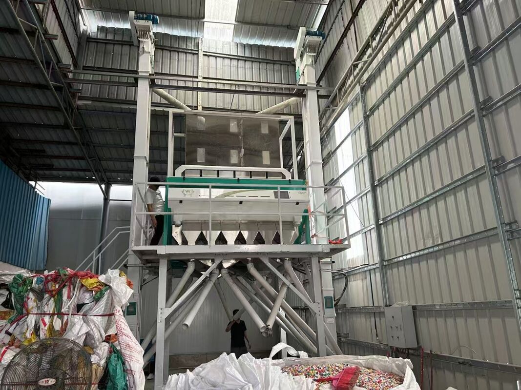 Wenyao High Technology Coffee Color Sorter Machine  White Beans CCD Optical Color Sorter Mung Beans Peas  Chickpeas