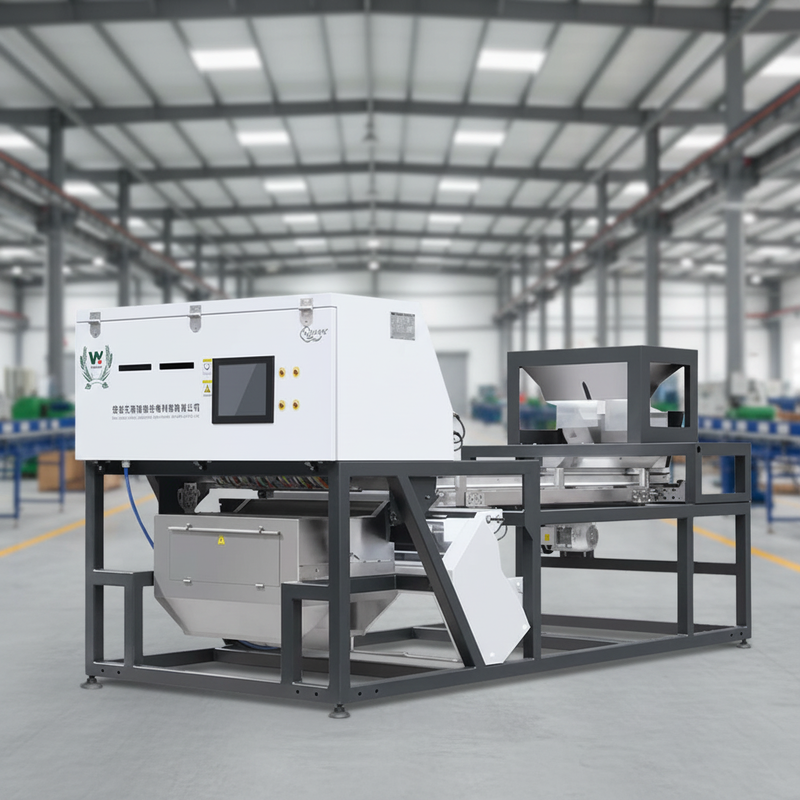 99.99% High Accuracy AI Deep Learning Belt Type Color Sorting Machine with WIFI Remote Control