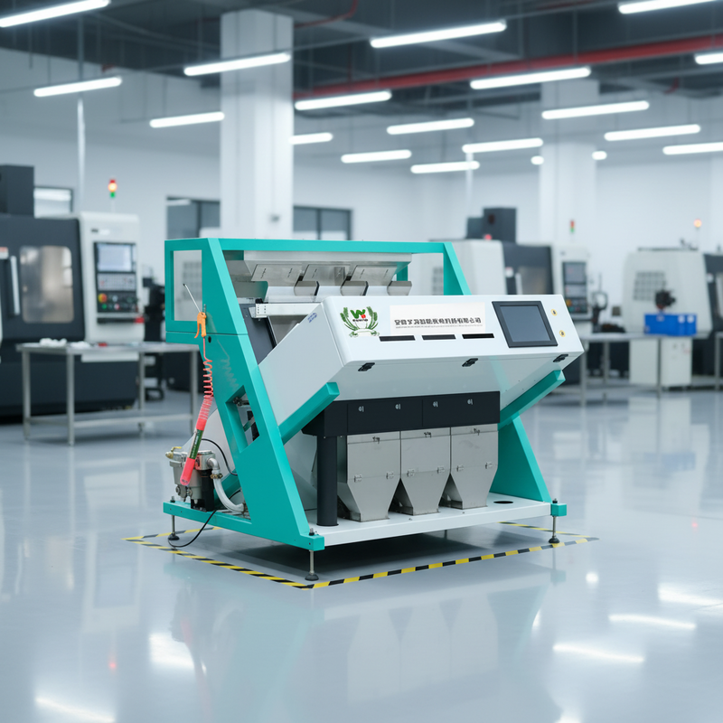 Wenyao Soybean Corn Sugar Coffee Bean Color Sorter Machine New Design Full Automatic Color Sorter Machine