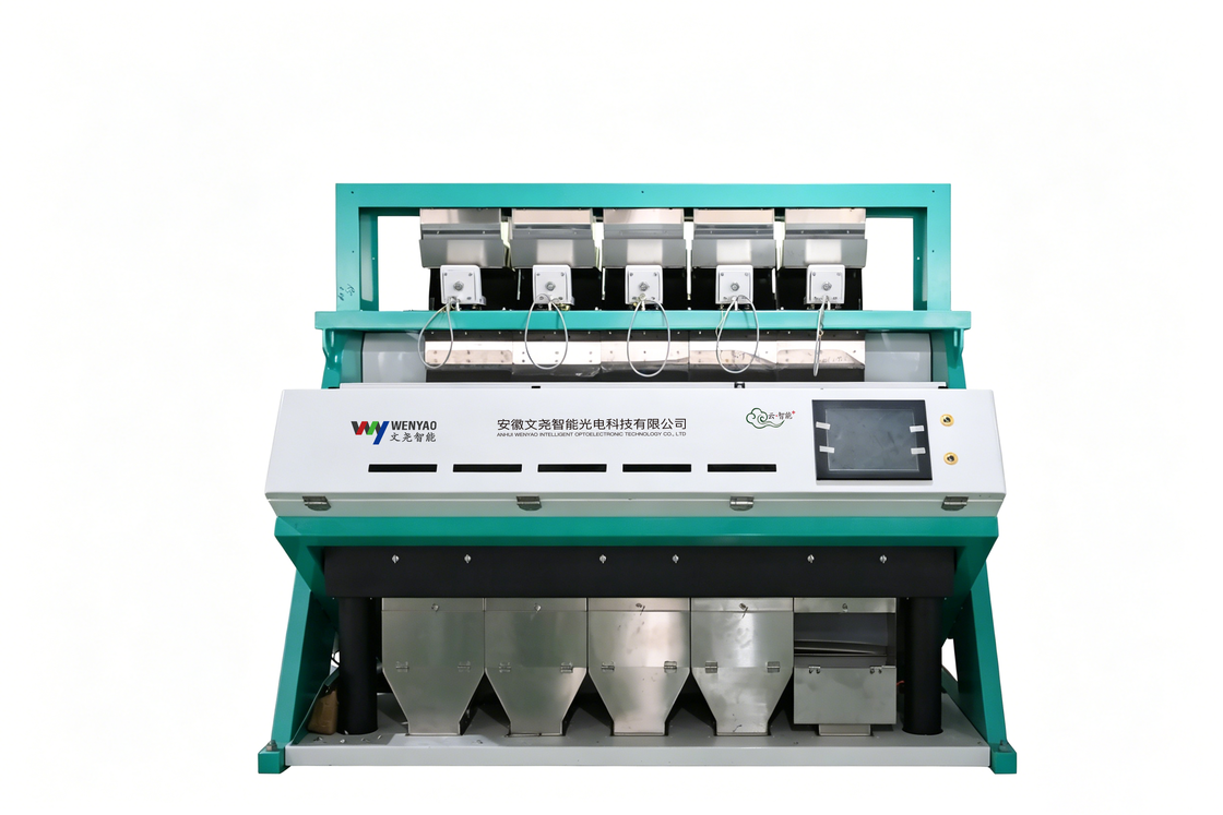 High Accuracy 99.99% Wenyao Automatic Sunflower Seed Sorting Machine CCD Color Sorter with 5 Chutes 320 Channels and Food Grade 304 Stainless Steel